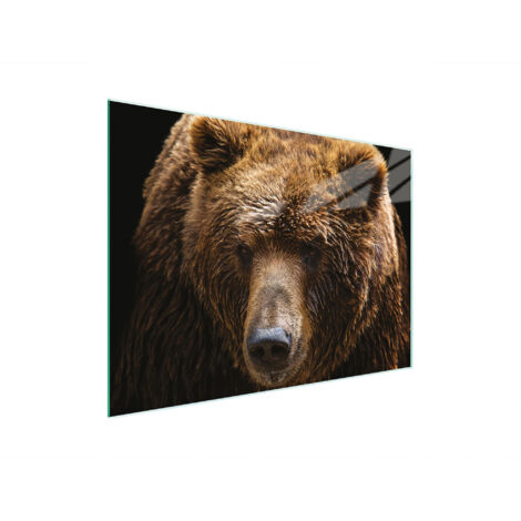 Glasschneidebrett 30x22 Teddybär