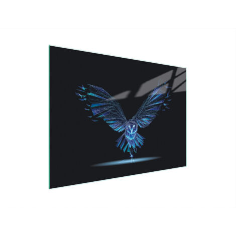 Glasschneidebrett 30x22 Vogel