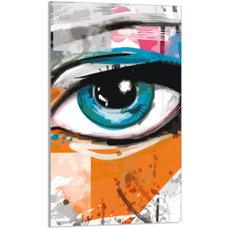Glasschneidebrett 30x52 Auge