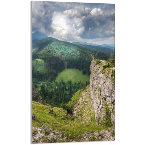 Glasschneidebrett 30x52 Berge