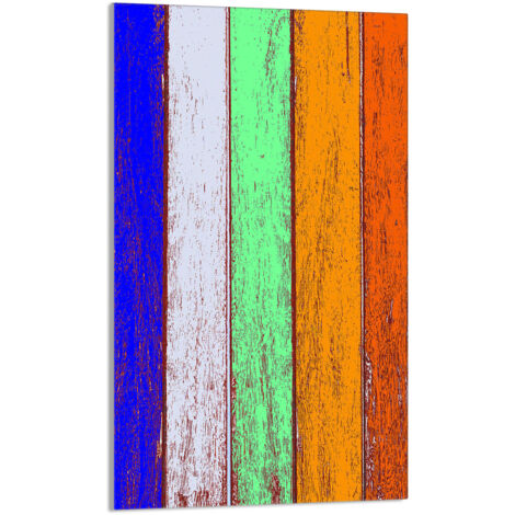 Glasschneidebrett 30x52 Bunt