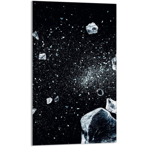 Glasschneidebrett 30x52 Eis