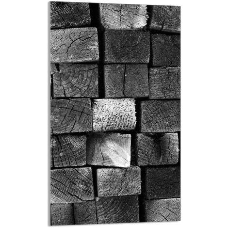 Glasschneidebrett 30x52 Holz