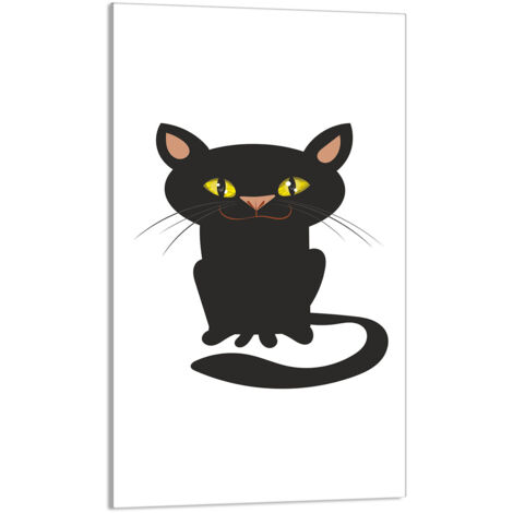 Glasschneidebrett 30x52 Katze