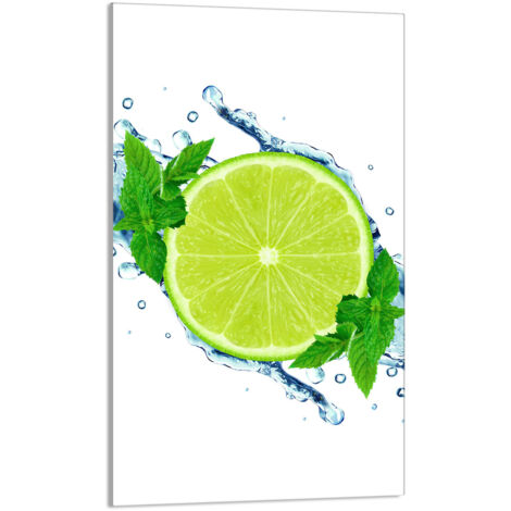 Glasschneidebrett 30x52 Limette