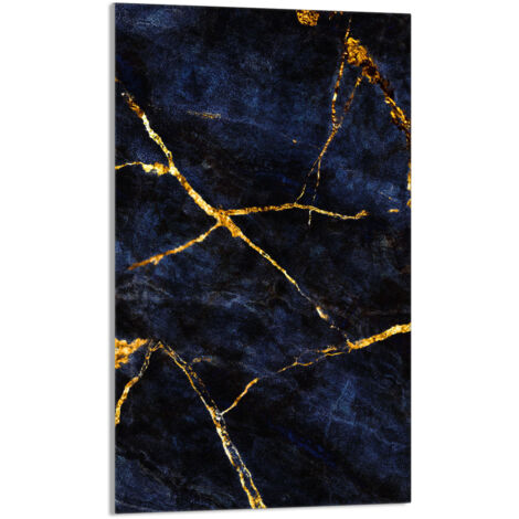 Glasschneidebrett 30x52 Marmor