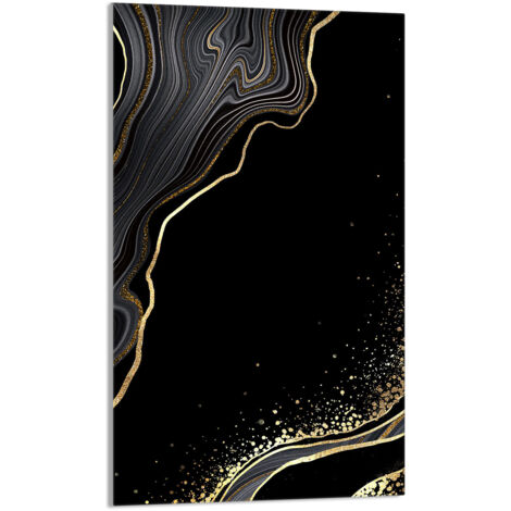 Glasschneidebrett 30x52 Marmor