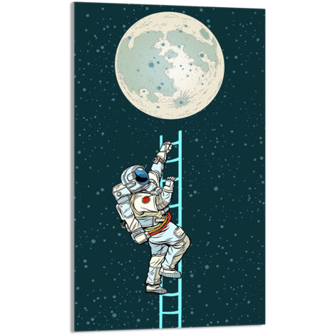 Glasschneidebrett 30x52 Mond
