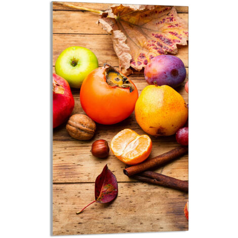 Glasschneidebrett 30x52 Obst