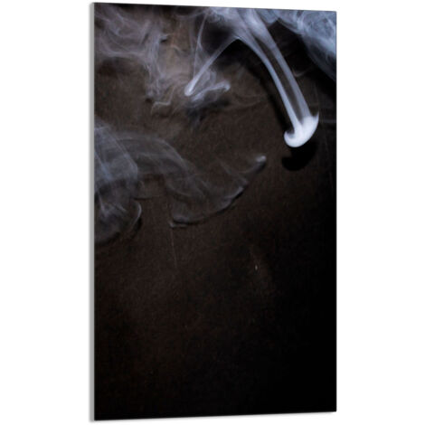 Glasschneidebrett 30x52 Rauch