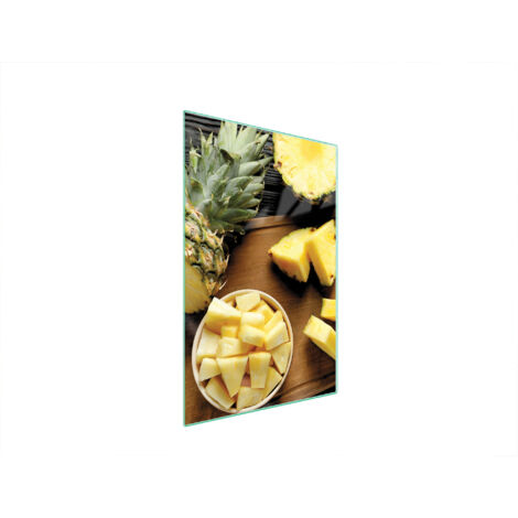 Glasschneidebrett 35x52 Ananas