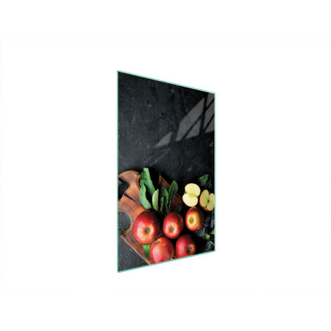 Glasschneidebrett 35x52 Apfel