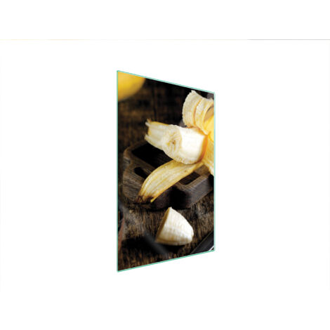 Glasschneidebrett 35x52 Banane
