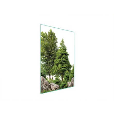 Glasschneidebrett 35x52 Baum