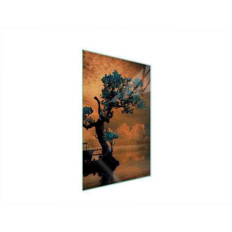 Glasschneidebrett 35x52 Baum