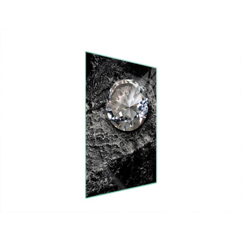 Glasschneidebrett 35x52 Diamant