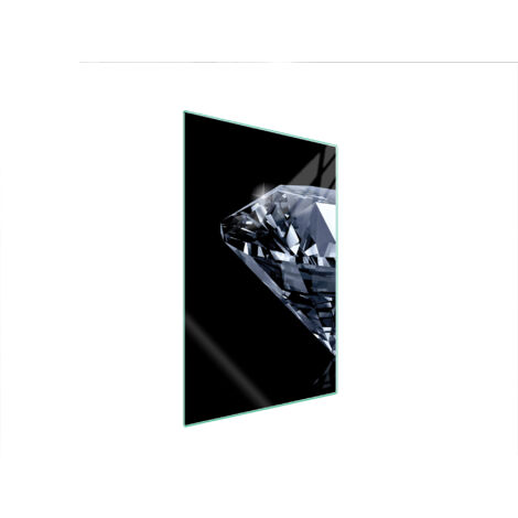 Glasschneidebrett 35x52 Diamant