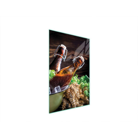 Glasschneidebrett 35x52 Flaschen