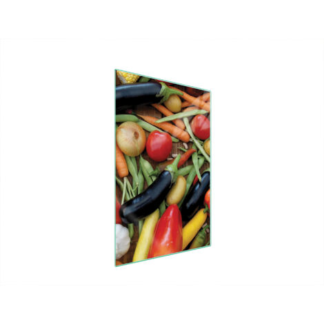 Glasschneidebrett 35x52 Gemüse