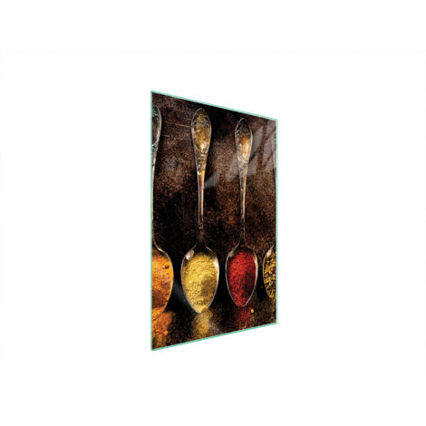 Glasschneidebrett 35x52 Gewürze