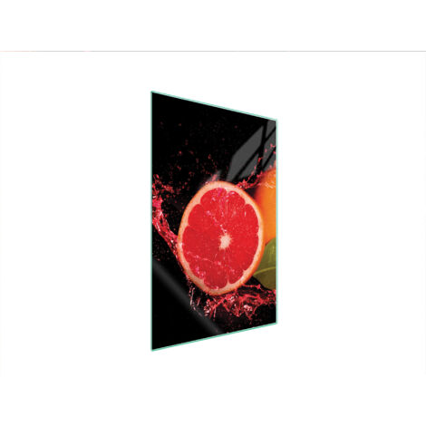 Glasschneidebrett 35x52 Grapefruit