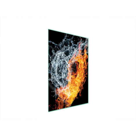Glasschneidebrett 35x52 Herz