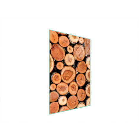 Glasschneidebrett 35x52 Holz