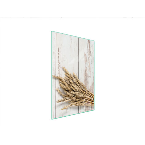 Glasschneidebrett 35x52 Holz