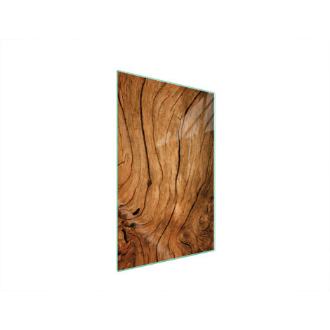 Glasschneidebrett 35x52 Holz