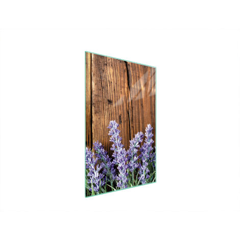 Glasschneidebrett 35x52 Lavendel