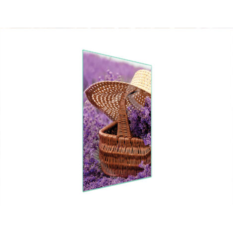Glasschneidebrett 35x52 Lavendel