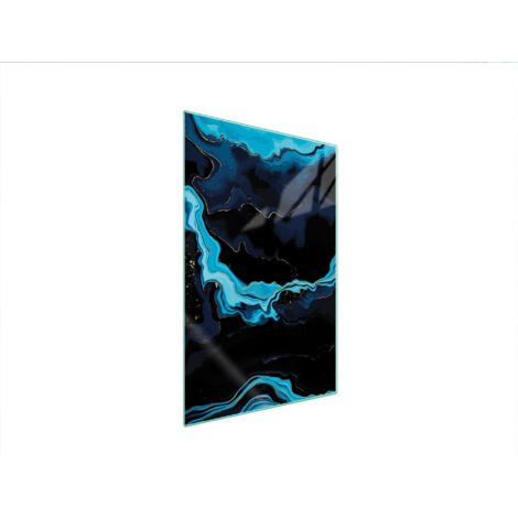 Glasschneidebrett 35x52 Marmor