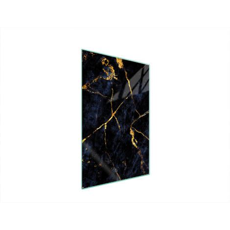 Glasschneidebrett 35x52 Marmor