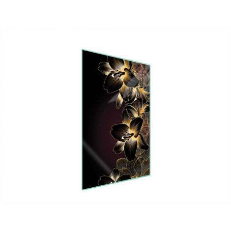 Glasschneidebrett 35x52 Orchidee