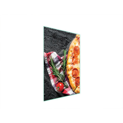 Glasschneidebrett 35x52 Pizza
