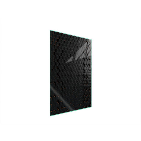Glasschneidebrett 35x52 Schwarz