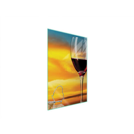 Glasschneidebrett 35x52 Wein