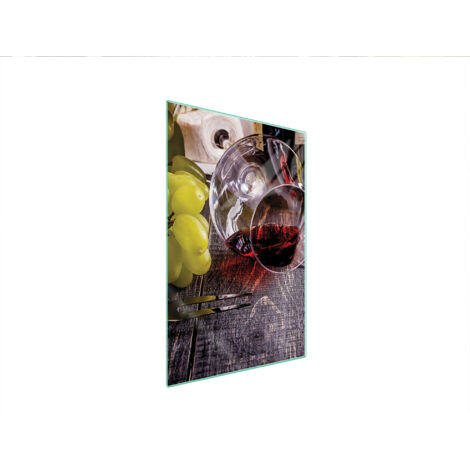 Glasschneidebrett 35x52 Wein