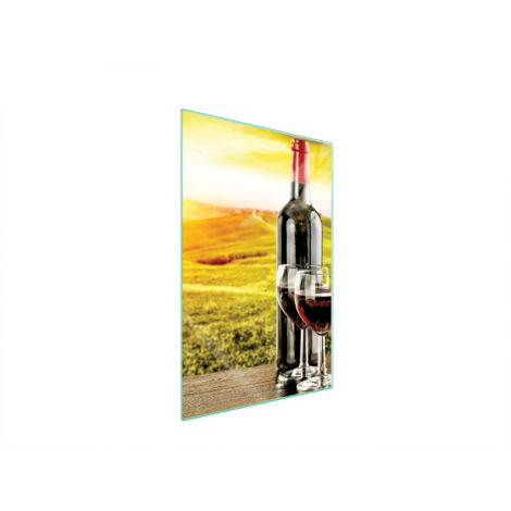 Glasschneidebrett 35x52 Wein