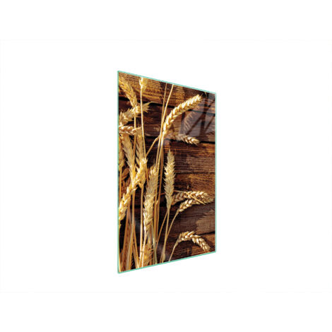 Glasschneidebrett 35x52 Weizen