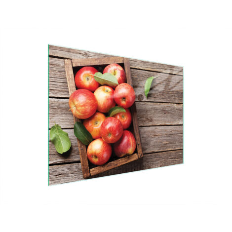 Glasschneidebrett 40x30 Äpfel