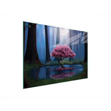 Glasschneidebrett 40x30 Baum