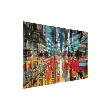 Glasschneidebrett 40x30 CITY