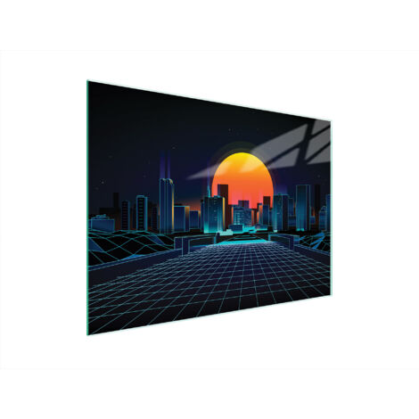 Glasschneidebrett 40x30 CITY
