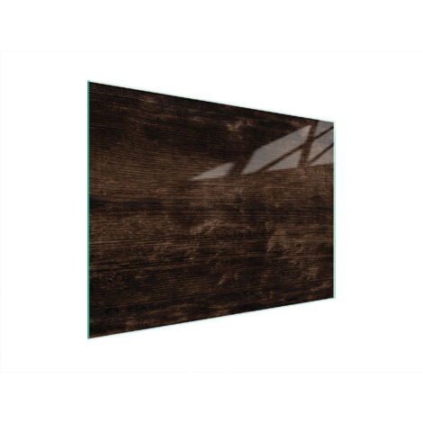 Glasschneidebrett 40x30 Holz