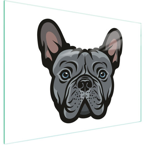 Glasschneidebrett 40x30 Hund
