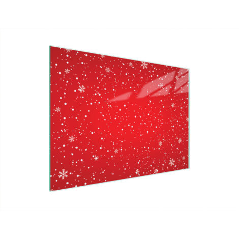 Glasschneidebrett 40x30 ROT