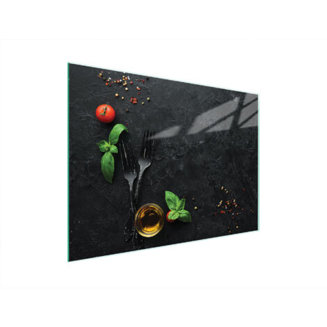 Glasschneidebrett 40x30 schiefer