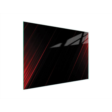 Glasschneidebrett 40x30 Schwarz