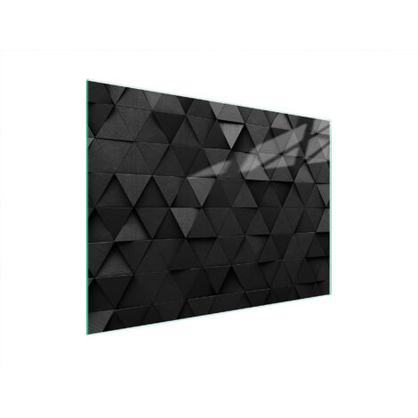 Glasschneidebrett 40x30 Schwarz